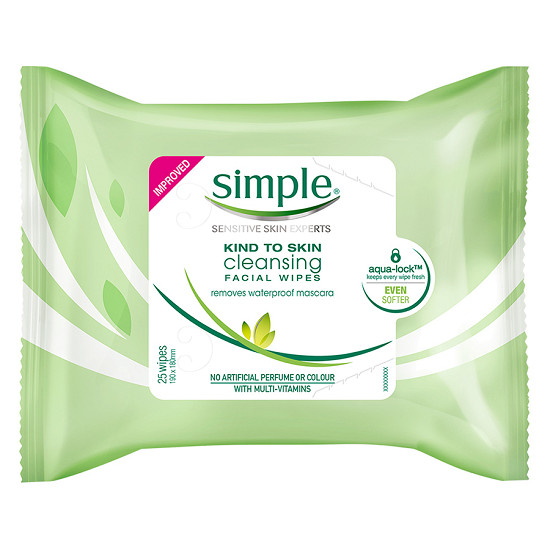 Khăn Giấy Tẩy Trang Simple Kind to Skin Micellar Cleansing Wipes