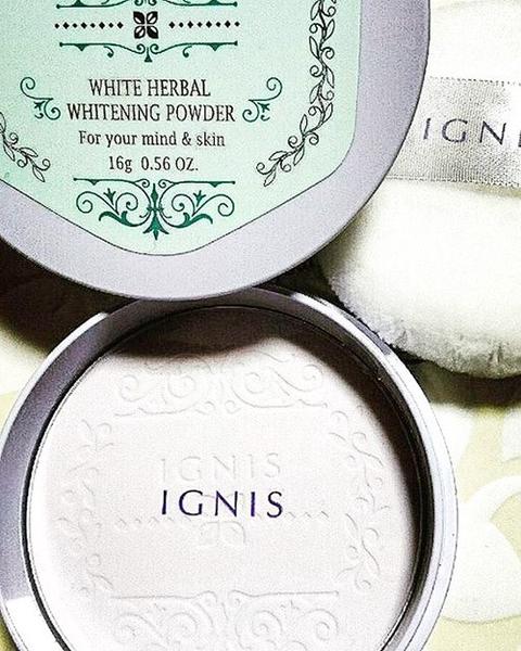 Phấn Nước IGNIS White Herbal Whitening Powder