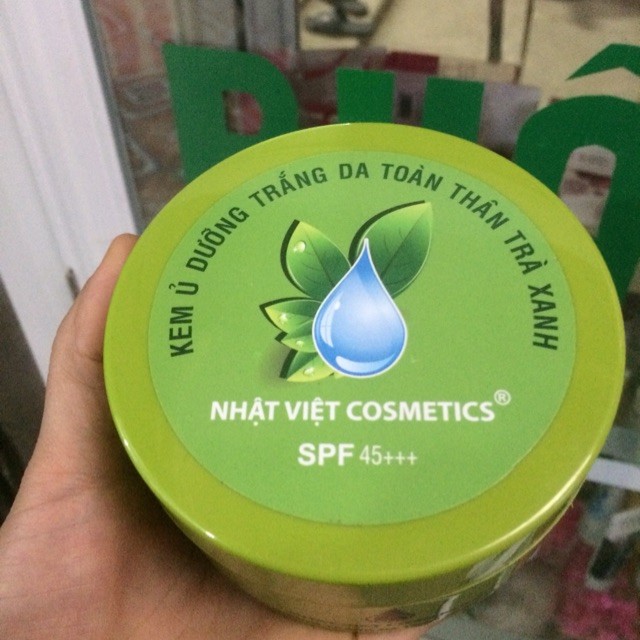 Kem Ủ Dưỡng Trắng Da Toàn Thân Trà Xanh Nhật Việt Cosmetics